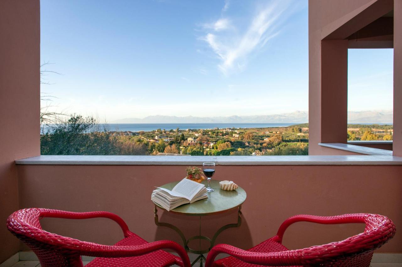 Villa Mare E Monti Almiros Beach Exterior foto